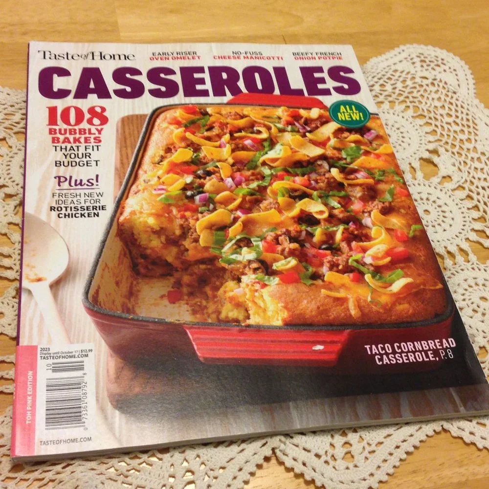 Cooking Magazine Plus Food And Wine and Spoon Rest Bundle